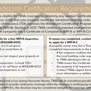 Windstorm Certification Requirements - Click to learn more